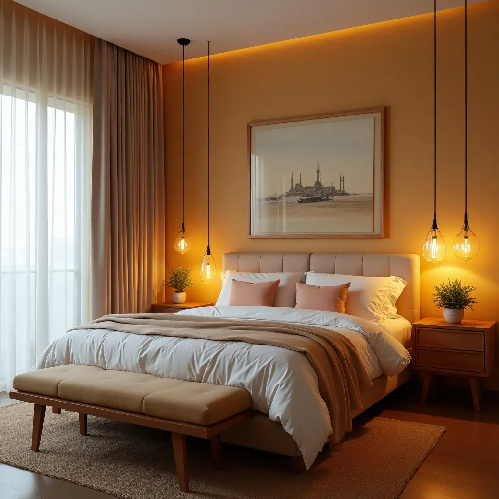 25 Pendant Light Designs for Modern Bedrooms