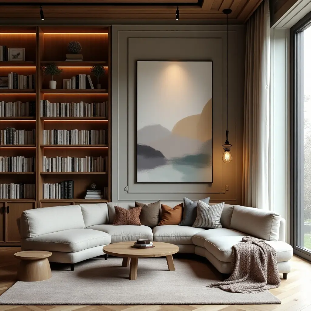 25 Scandinavian Library Design Ideas for a Clean Look