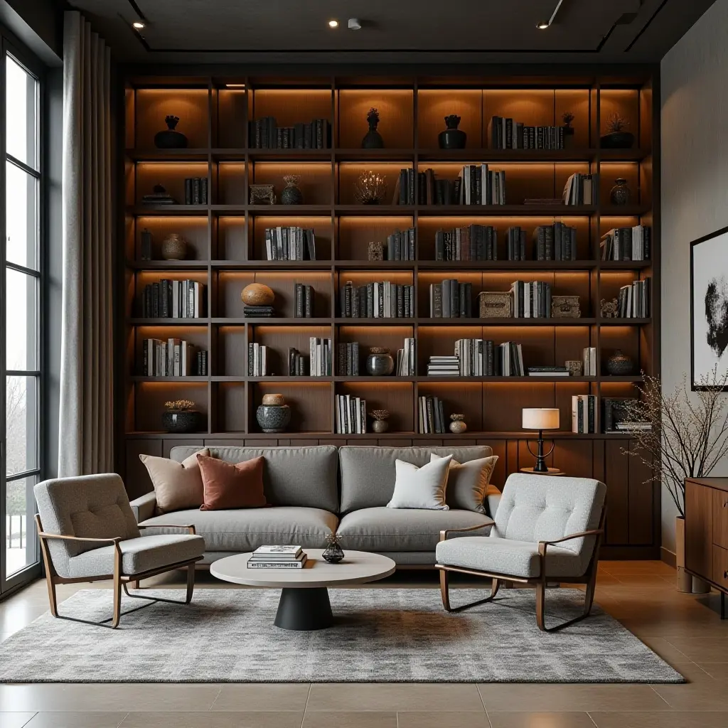 30 Industrial Library Design Ideas