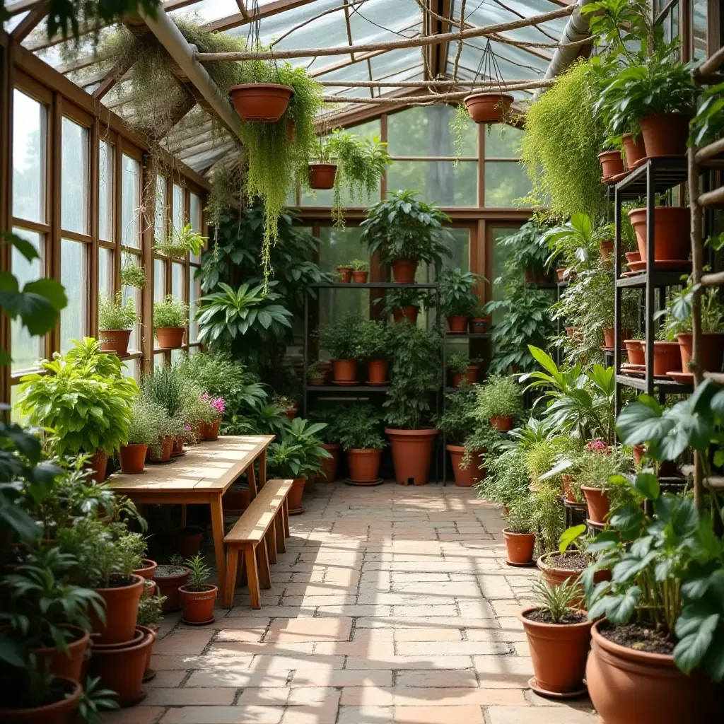 a photo of a nursery showcasing a unique blend of colors and textures