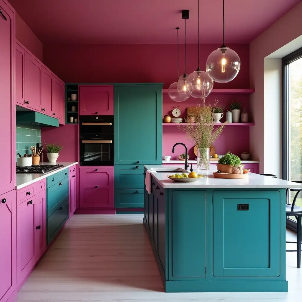 35 Bold and Beautiful Color Ideas for Kitchens