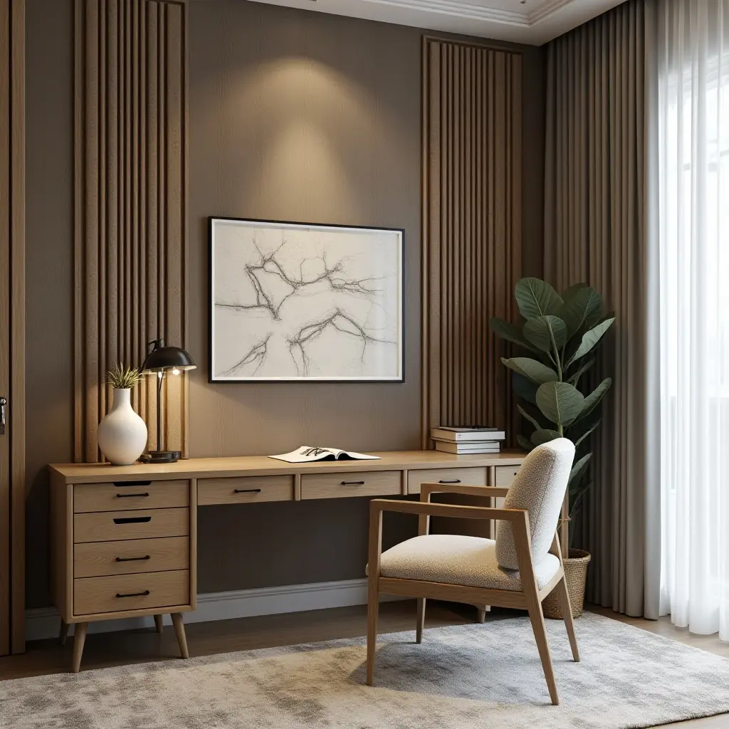 a photo of a study area with a mix of textures and patterns